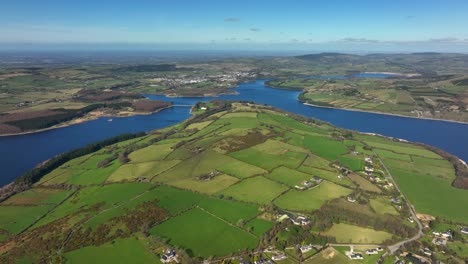 blessington lakes, wicklow, ireland, march 2022