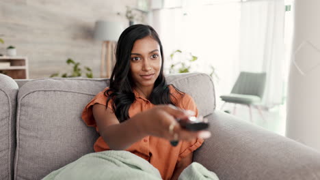 black woman, remote control