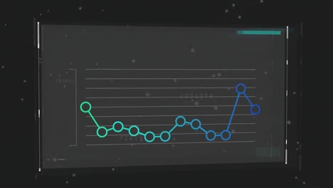 Digitaler-Bildschirm-Mit-Einer-Grafik-Und-Asymmetrischen-Linien