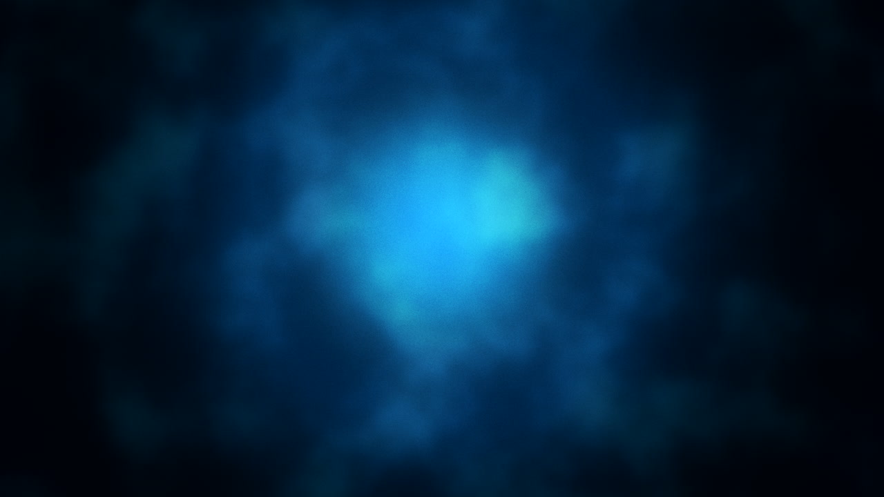 Nuvola blu profonda nello spazio oscuro