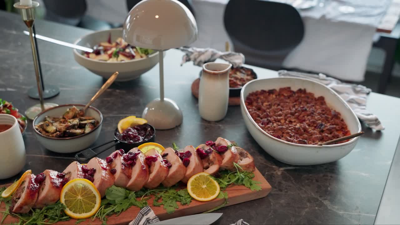 delicias para la cena de acción de gracias