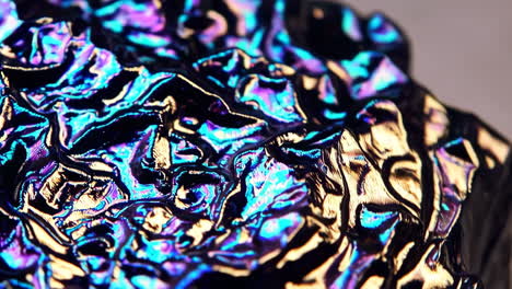 iridescent metallic abstract texture