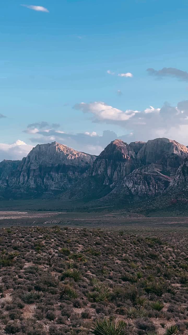 paisaje de cordilleras desérticas