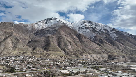 Ciudad-Americana-De-Provo-Utah-Aérea