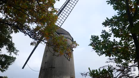 bidston hill vintage countryside windmill flour mill english landmark dolly left slow