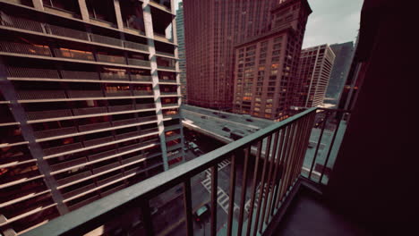 city view from a balcony