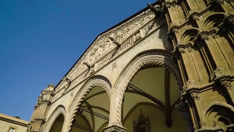 architectural detail of a historical building