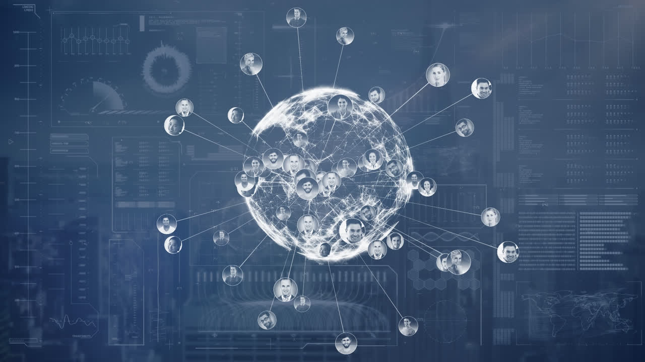 애니메이션 로팅 글로브