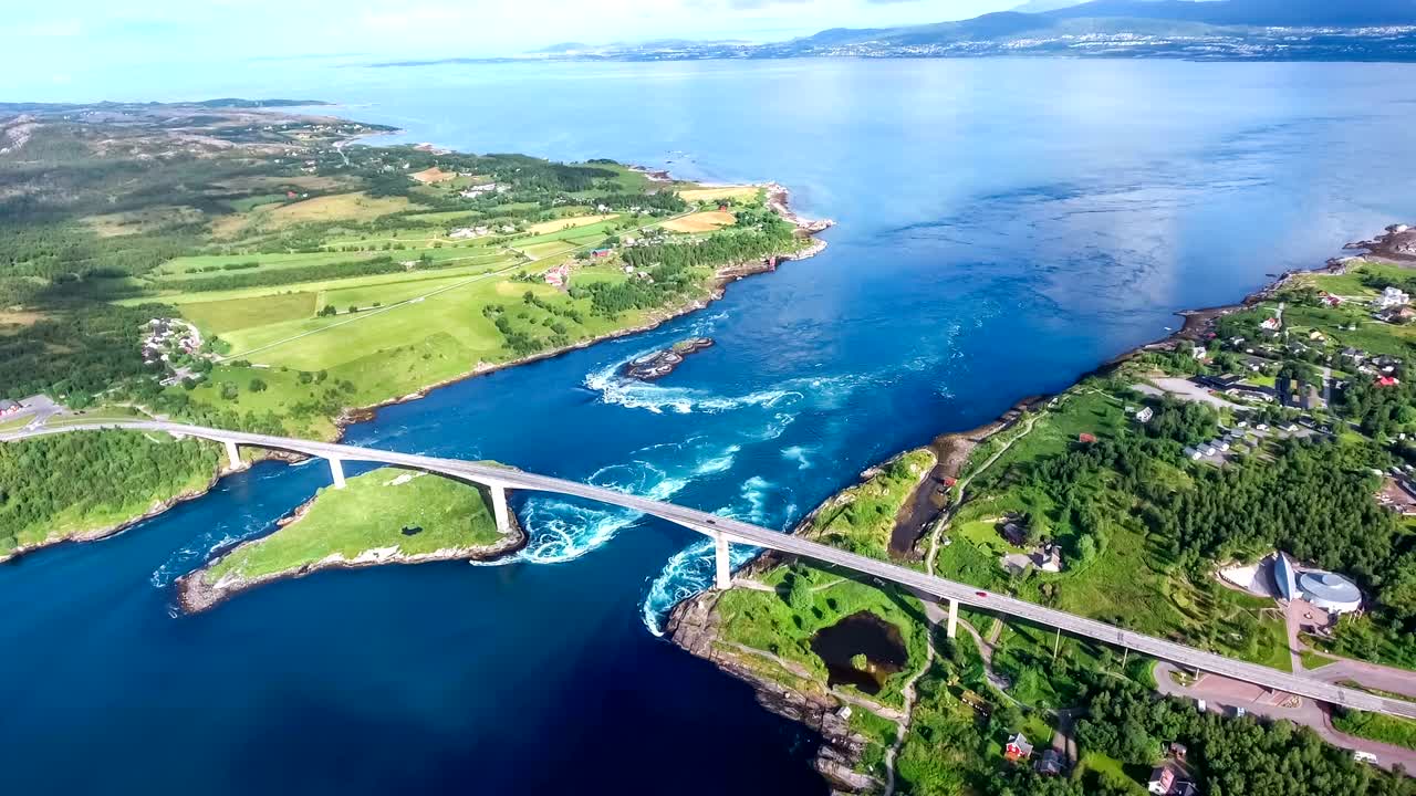 솔트스트라우멘의 소용돌이 소용돌이, 노르드랜드, 노르웨이