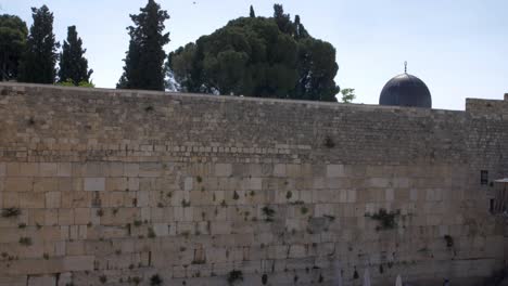 western wall and al aqsua mosque, march-2020