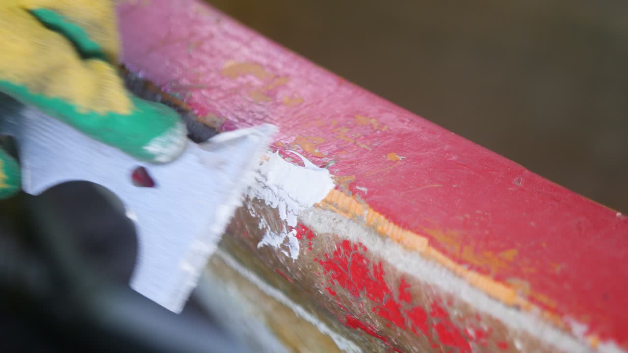 Filling fiberglass boat gunwale with filler