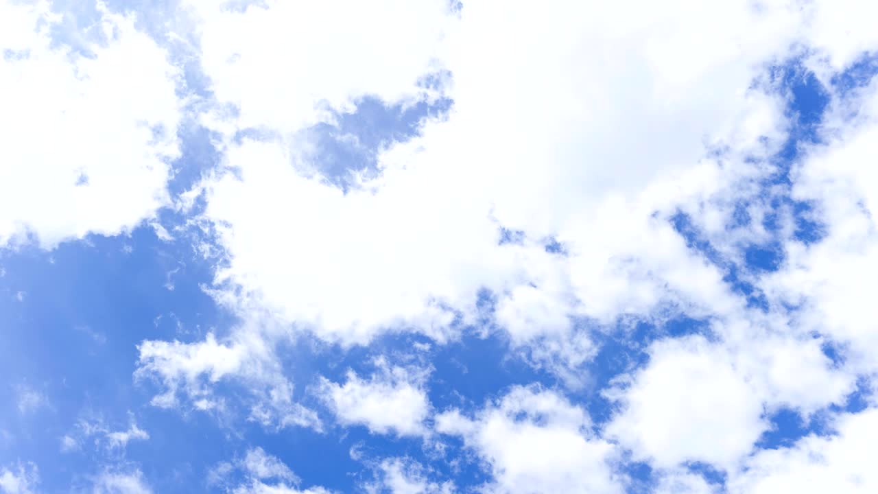 파란 하늘과  구름, 타임 스