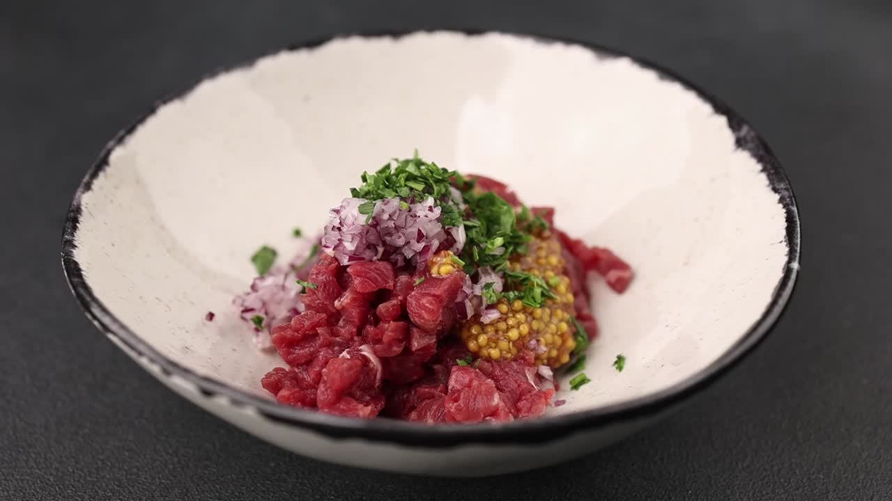 Steak Tartare Ingredients
