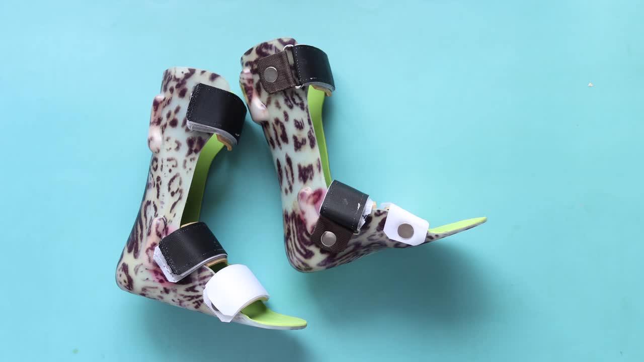 맞춤형 동물 인쇄 발목 오르테시 (afo)