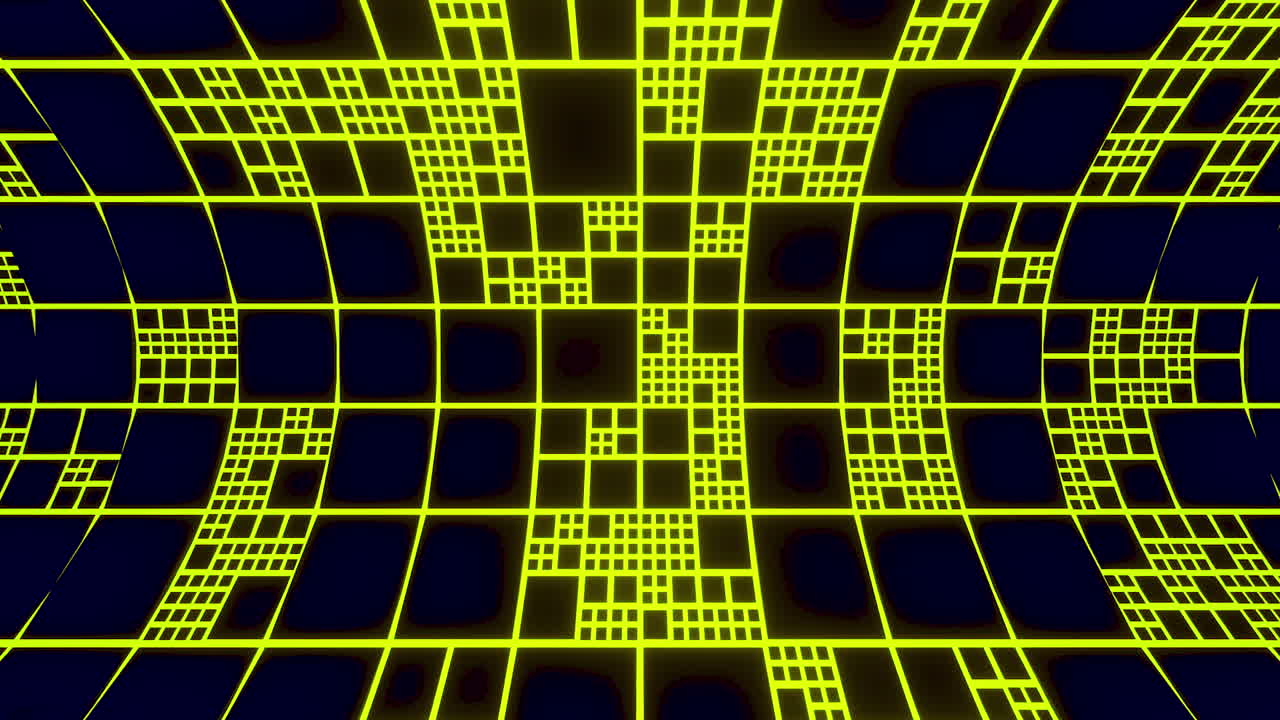 Abstract Geometric Tunnel Pattern