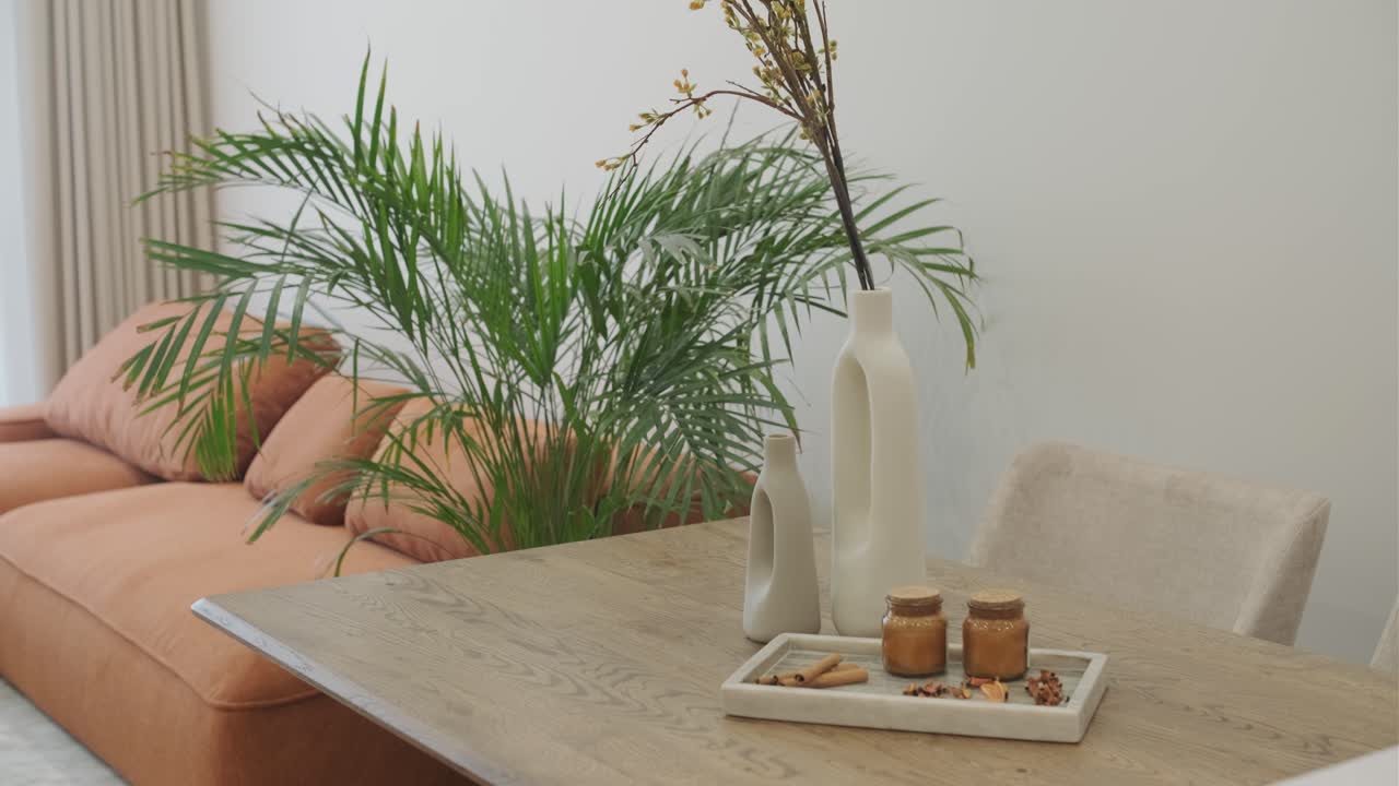 Modern Dining Area with Minimalist Decor