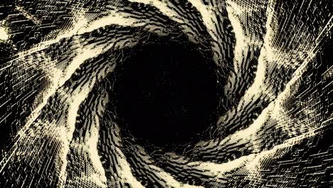 abstract spiral pattern in black and white