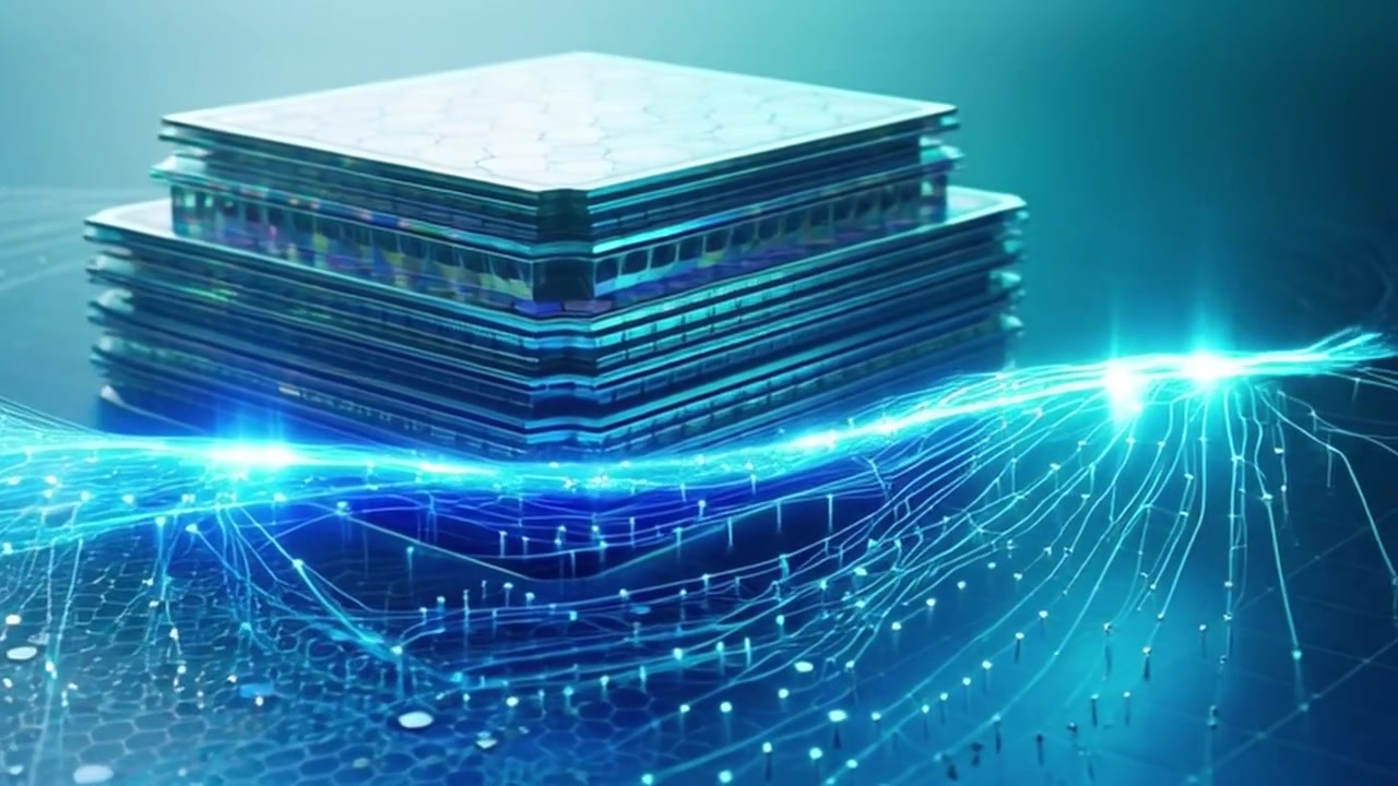 Digital Data Flow and Processing in a Semiconductor Chip
