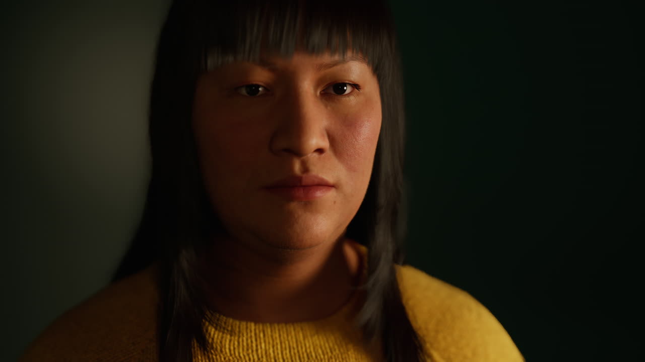 어 ⁇  속의 성인 멕시코 여성 초상화