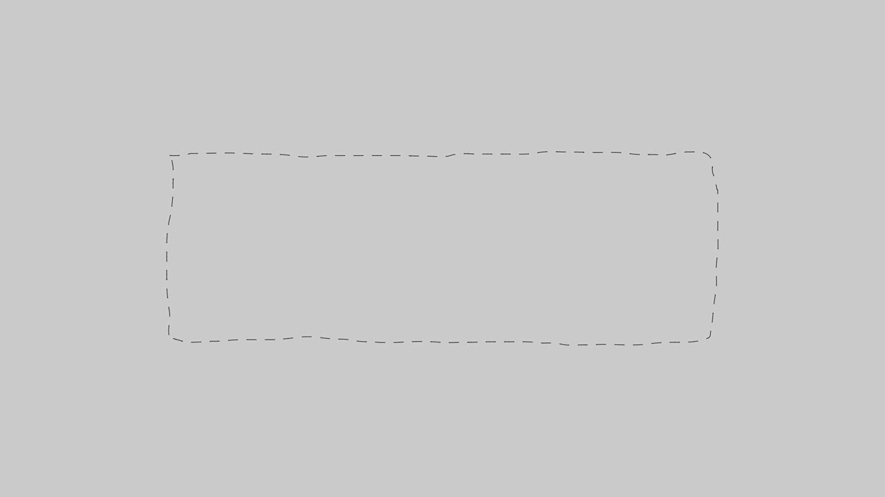 최소한의 경계 모양 애니메이션