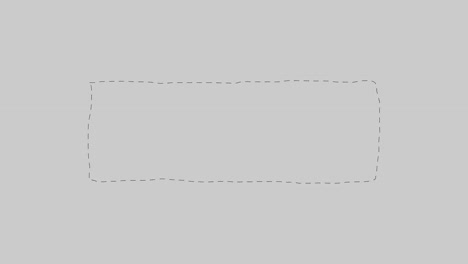 animación de forma de borde mínima
