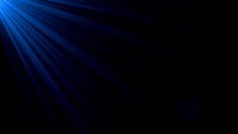 blue underwater with sun rays. 4k
