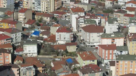 aerial view of a cityscape in turkey