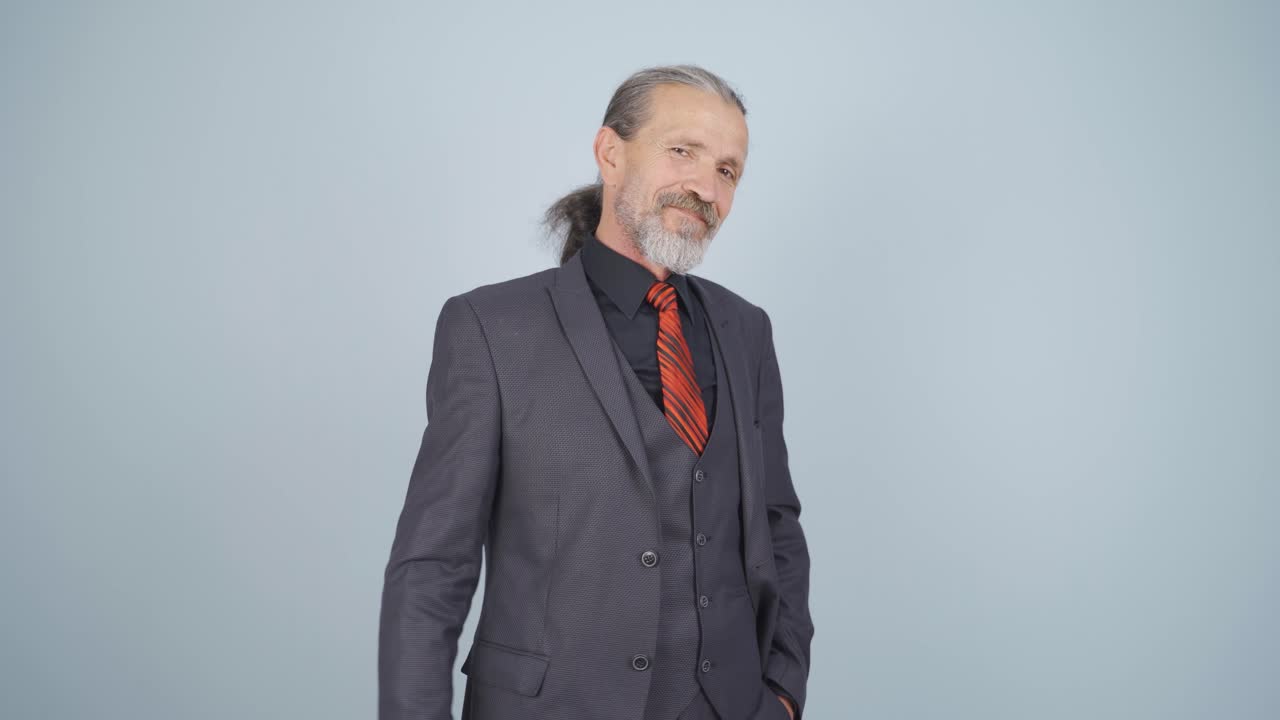 Confident businessman.