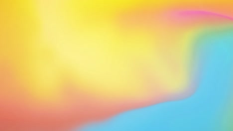 fondo de animación de bucle de seda de gradiente y onda líquida de colores abstractos.
