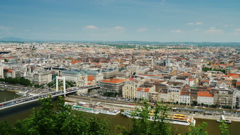 Panorama-Of-The-City-Of-Budapest-Hungary
