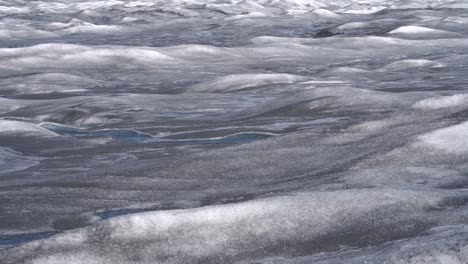 a small stream of melt water from the inland ice on greenland