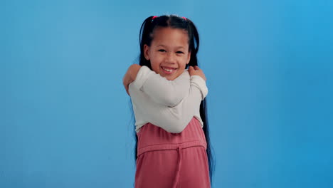 portrait of a smiling girl