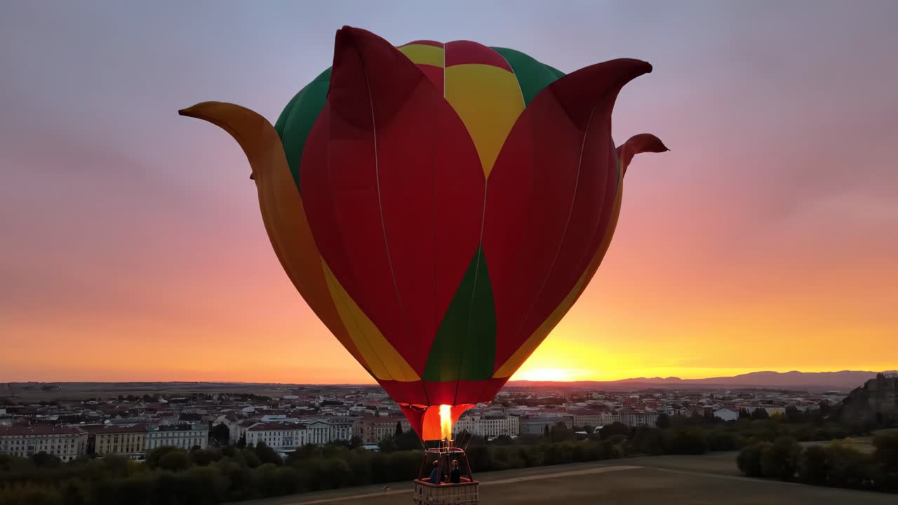 Hot Air Balloon Ride at Sunrise or Sunset