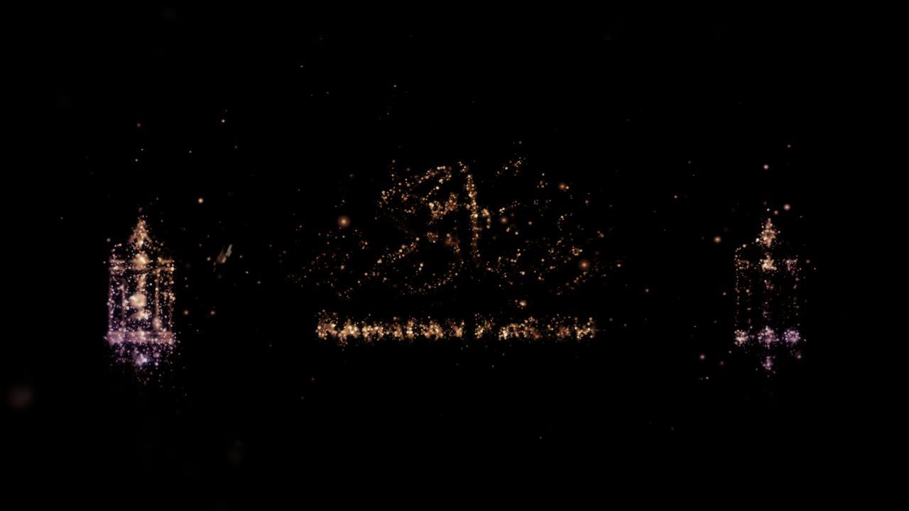 Tarjeta de felicitación de Ramadán Kareem