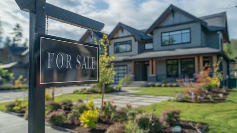 house for sale with well-maintained garden and lawn