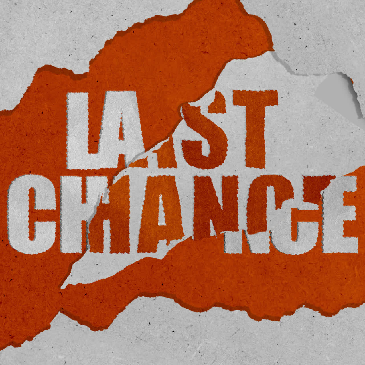 Last Chance Message on Torn Paper