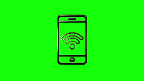 diseño de iconos de redes sociales. esquema de iconos web. gráficos en movimiento.