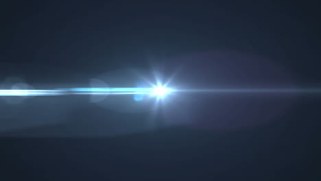 digital animation of spot of light against blue background