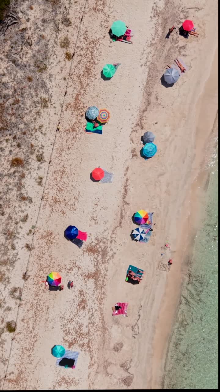 Vedute aeree di coste e spiagge