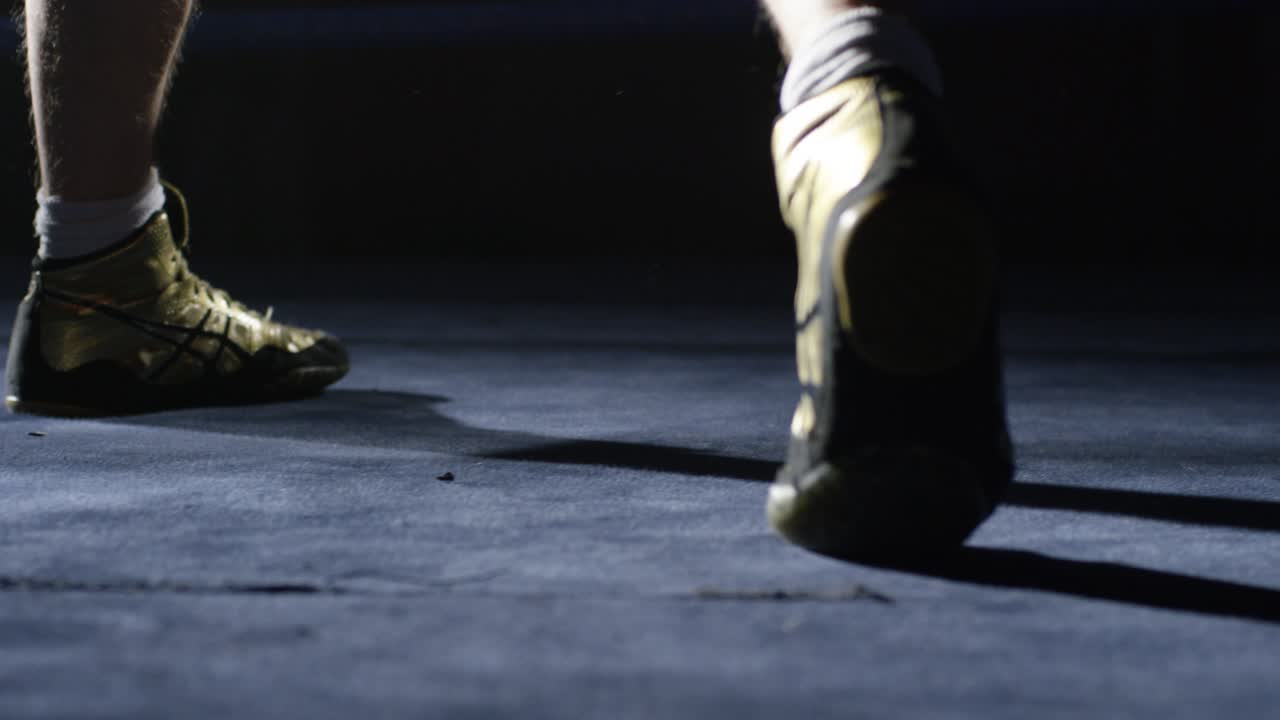 entrenamiento de boxeo - salto de cuerda