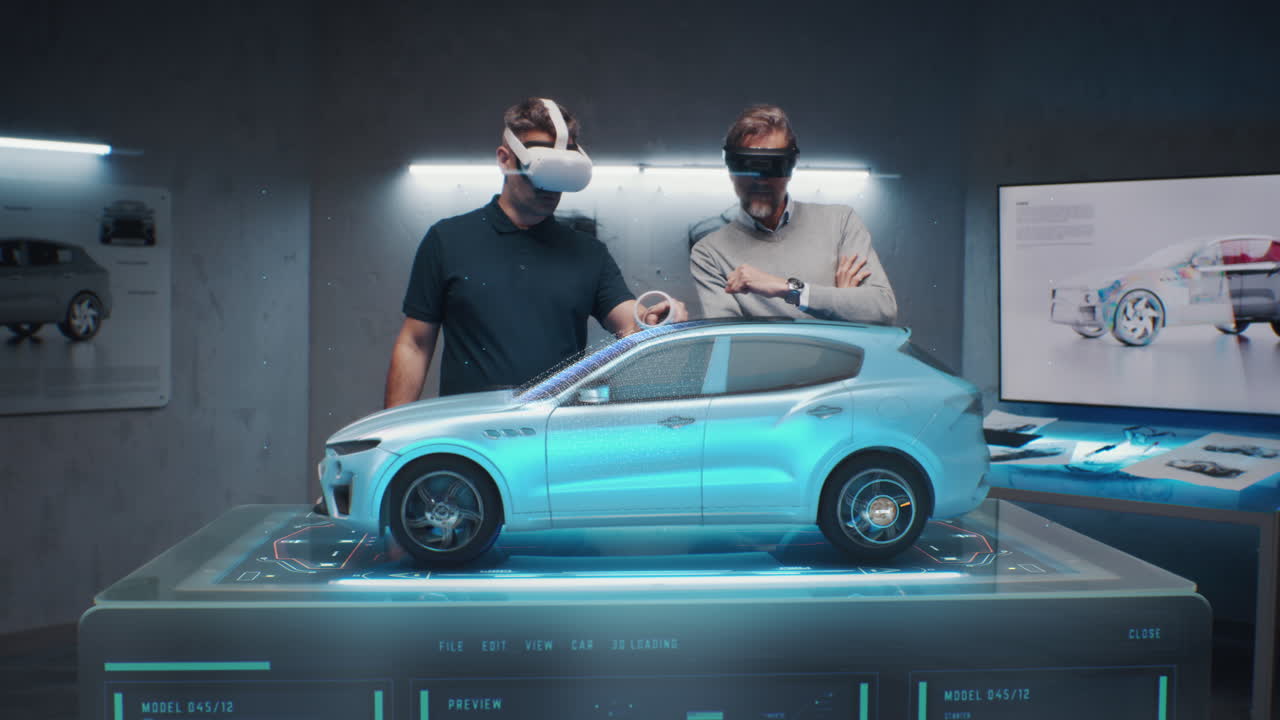 Virtual Reality Car Design Review