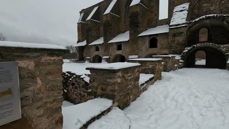 pirita convet ruins in tallinn estonia