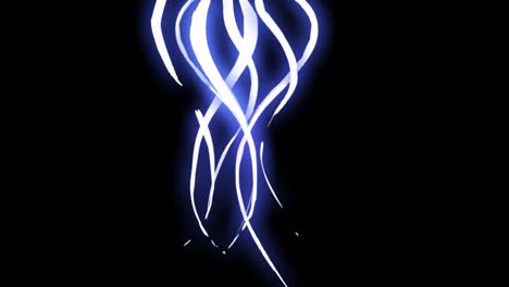 cartoon-hand-drawn-magic-shape-element-neon-effect-light-loop-Animation-video-transparent-background-with-alpha-channel