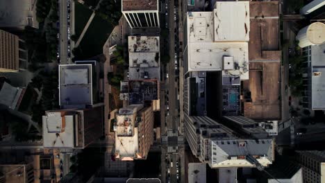 aerial view of a busy city