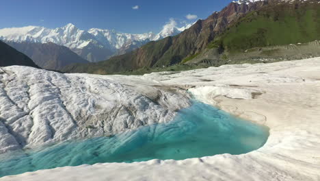 imágenes de aviones no tripulados, rakaposhi pakistán