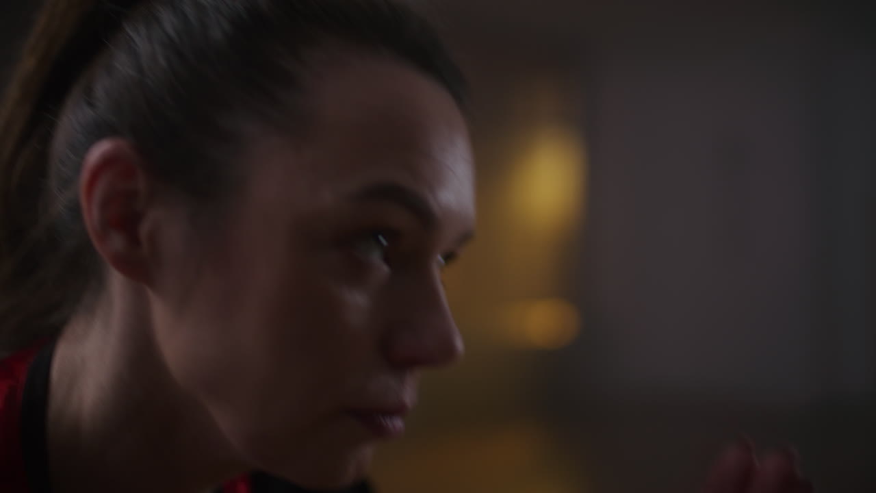 여자 연습 무술