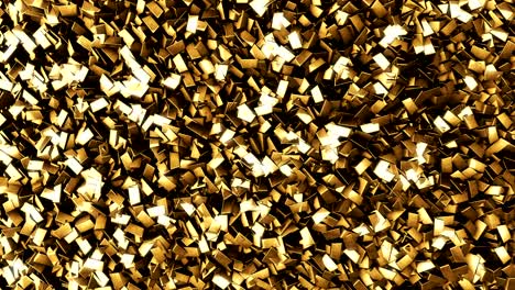 gold waves animated background 4k