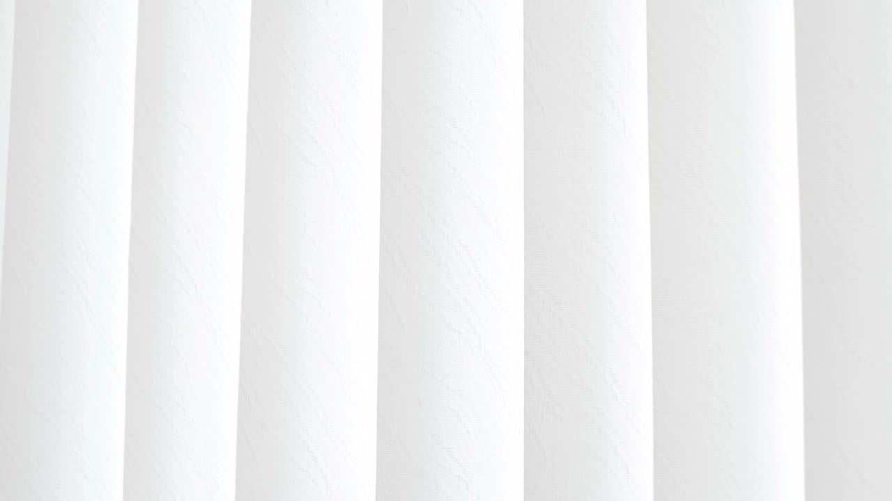 Closing and opening white window blind. Loop animation of video ...