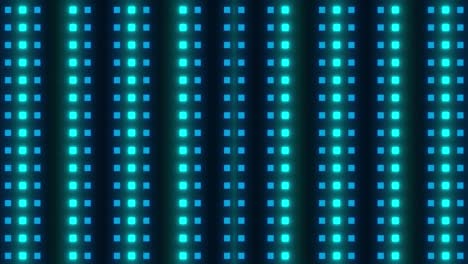 cyan led wall pattern