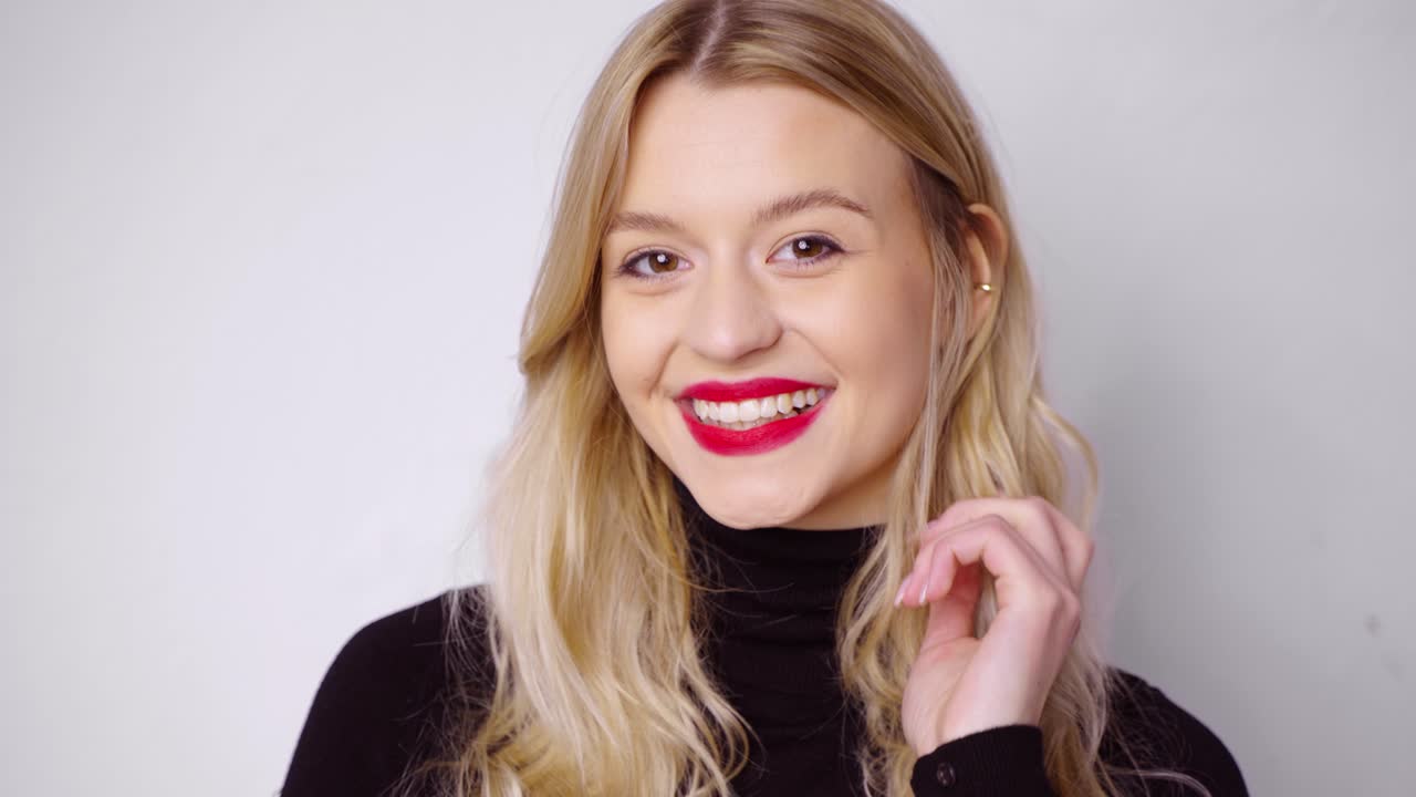 Happy Woman Smiling Portrait